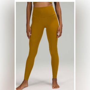 Lululemon Align HR Size 4 Gold Spice 25”